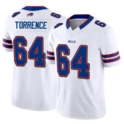 O'Cyrus Torrence Buffalo Bills Limited Men's Vapor F.U.S.E. Jersey (White)