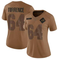O'Cyrus Torrence Buffalo Bills Limited Women's 2023 Salute To Service Jersey (Brown)