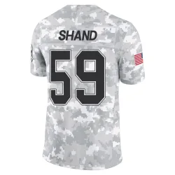 Paris Shand Buffalo Bills Limited Youth 2024 Salute to Service Jersey (Arctic Camo)