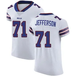 Quinton Jefferson Buffalo Bills Elite Men's Vapor Untouchable Jersey (White)