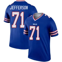 Quinton Jefferson Buffalo Bills Legend Men's Jersey (Royal)