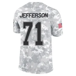 Quinton Jefferson Buffalo Bills Limited Men's 2024 Salute to Service Jersey (Arctic Camo)