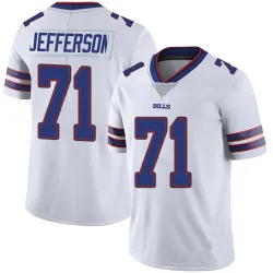Quinton Jefferson Buffalo Bills Limited Men's Color Rush Vapor Untouchable Jersey (White)