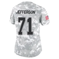 Quinton Jefferson Buffalo Bills Limited Women's 2024 Salute to Service Jersey (Arctic Camo)