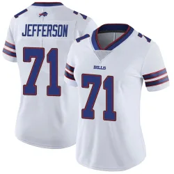 Quinton Jefferson Buffalo Bills Limited Women's Color Rush Vapor Untouchable Jersey (White)