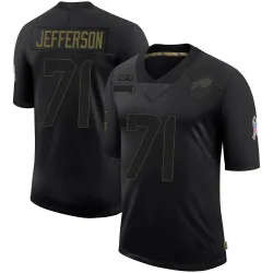 Quinton Jefferson Buffalo Bills Limited Youth 2020 Salute To Service Jersey (Black)