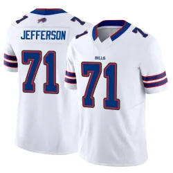 Quinton Jefferson Buffalo Bills Limited Youth Vapor F.U.S.E. Jersey (White)