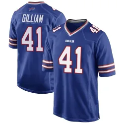 Reggie Gilliam Buffalo Bills Game Men's Team Color Jersey (Royal Blue)