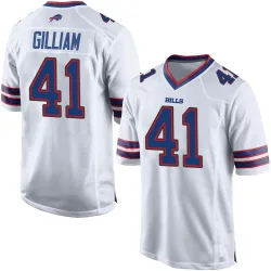 Reggie Gilliam Buffalo Bills Game Youth Jersey (White)