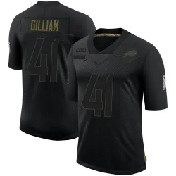 Reggie Gilliam Buffalo Bills Limited Men's 2020 Salute To Service Jersey (Black)