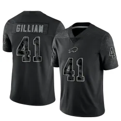 Reggie Gilliam Buffalo Bills Limited Men's Reflective Jersey (Black)