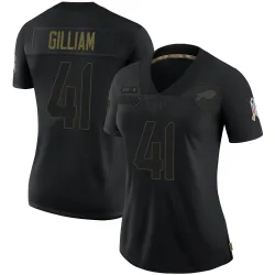 Reggie Gilliam Buffalo Bills Limited Women's 2020 Salute To Service Jersey (Black)