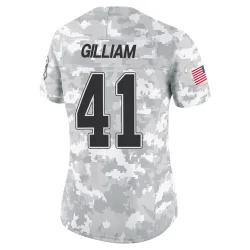 Reggie Gilliam Buffalo Bills Limited Women's 2024 Salute to Service Jersey (Arctic Camo)
