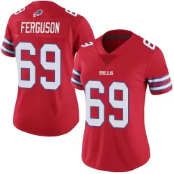 Reid Ferguson Buffalo Bills Limited Women's Color Rush Vapor Untouchable Jersey (Red)