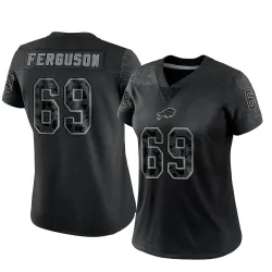 Reid Ferguson Buffalo Bills Limited Women's Reflective Jersey (Black)