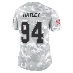 Rickey Hatley Buffalo Bills Limited Women's 2024 Salute to Service Jersey (Arctic Camo)