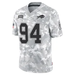 Rickey Hatley Buffalo Bills Limited Youth 2024 Salute to Service Jersey (Arctic Camo)
