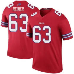 Rush Reimer Buffalo Bills Legend Men's Color Rush Jersey (Red)