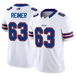 Rush Reimer Buffalo Bills Limited Men's Vapor F.U.S.E. Jersey (White)