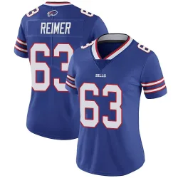 Rush Reimer Buffalo Bills Limited Women's Team Color Vapor Untouchable Jersey (Royal)