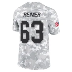 Rush Reimer Buffalo Bills Limited Youth 2024 Salute to Service Jersey (Arctic Camo)