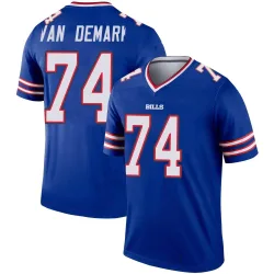 Ryan Van Demark Buffalo Bills Legend Men's Jersey (Royal)