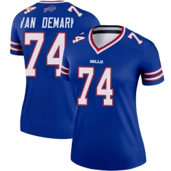 Ryan Van Demark Buffalo Bills Legend Women's Jersey (Royal)