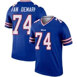Ryan Van Demark Buffalo Bills Legend Youth Jersey (Royal)