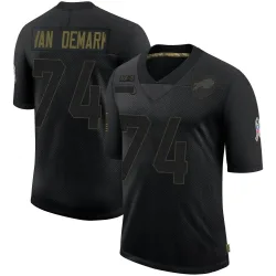 Ryan Van Demark Buffalo Bills Limited Men's 2020 Salute To Service Jersey (Black)