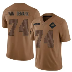 Ryan Van Demark Buffalo Bills Limited Men's 2023 Salute To Service Jersey (Brown)