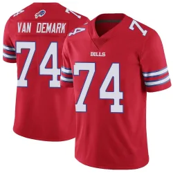 Ryan Van Demark Buffalo Bills Limited Men's Color Rush Vapor Untouchable Jersey (Red)