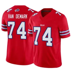 Ryan Van Demark Buffalo Bills Limited Men's Vapor F.U.S.E. Jersey (Red)