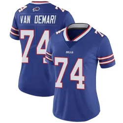 Ryan Van Demark Buffalo Bills Limited Women's Team Color Vapor Untouchable Jersey (Royal)