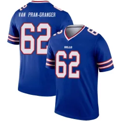 Sedrick Van Pran-Granger Buffalo Bills Legend Men's Jersey (Royal)