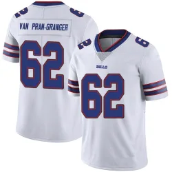Sedrick Van Pran-Granger Buffalo Bills Limited Men's Color Rush Vapor Untouchable Jersey (White)