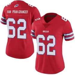 Sedrick Van Pran-Granger Buffalo Bills Limited Women's Color Rush Vapor Untouchable Jersey (Red)