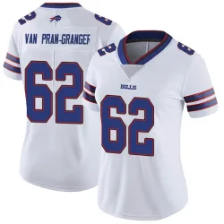 Sedrick Van Pran-Granger Buffalo Bills Limited Women's Color Rush Vapor Untouchable Jersey (White)