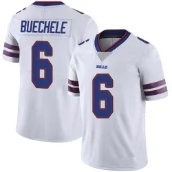 Shane Buechele Buffalo Bills Limited Men's Color Rush Vapor Untouchable Jersey (White)