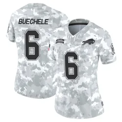 Shane Buechele Buffalo Bills Limited Women's 2024 Salute to Service Jersey (Arctic Camo)