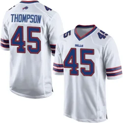Shaq Thompson Buffalo Bills Game Men's Jersey (White)
