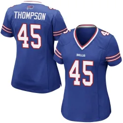 Shaq Thompson Buffalo Bills Game Women's Team Color Jersey (Royal Blue)