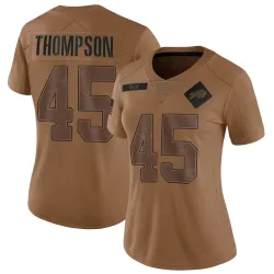 Shaq Thompson Buffalo Bills Limited Women's 2023 Salute To Service Jersey (Brown)