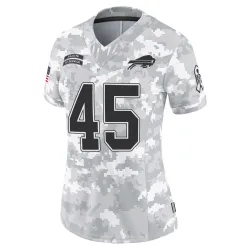 Shaq Thompson Buffalo Bills Limited Women's 2024 Salute to Service Jersey (Arctic Camo)