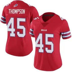 Shaq Thompson Buffalo Bills Limited Women's Color Rush Vapor Untouchable Jersey (Red)