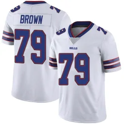Spencer Brown Buffalo Bills Limited Men's Color Rush Vapor Untouchable Jersey (White)