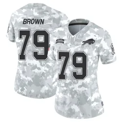 Spencer Brown Buffalo Bills Limited Women's 2024 Salute to Service Jersey (Arctic Camo)