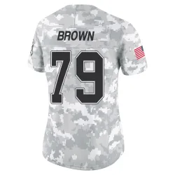 Spencer Brown Buffalo Bills Limited Women's 2024 Salute to Service Jersey (Arctic Camo)