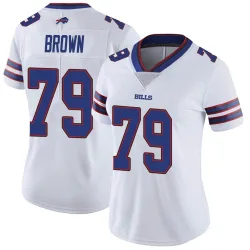 Spencer Brown Buffalo Bills Limited Women's Color Rush Vapor Untouchable Jersey (White)