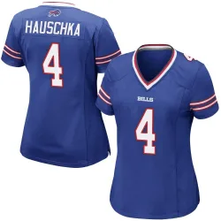 Stephen Hauschka Buffalo Bills Game Women's Team Color Jersey (Royal Blue)