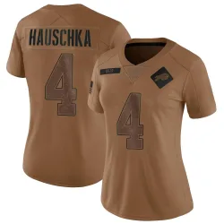 Stephen Hauschka Buffalo Bills Limited Women's 2023 Salute To Service Jersey (Brown)